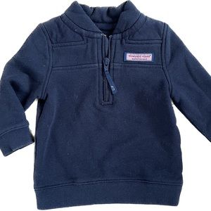Vineyard Vines Shep shirt 1/4 zip navy